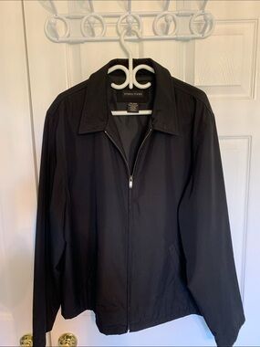 Structure Men's Black Lightweight Zip Jacket XXL